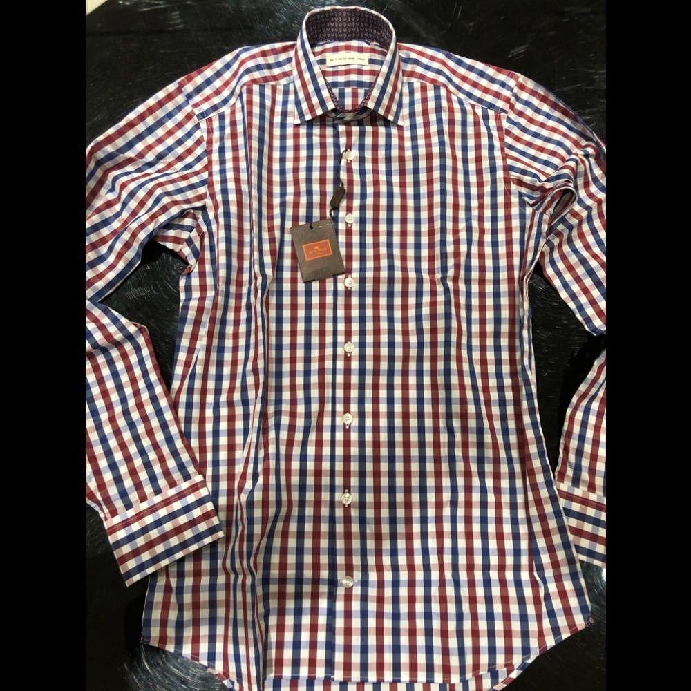 Etro from Italy men’s dress shirts size38